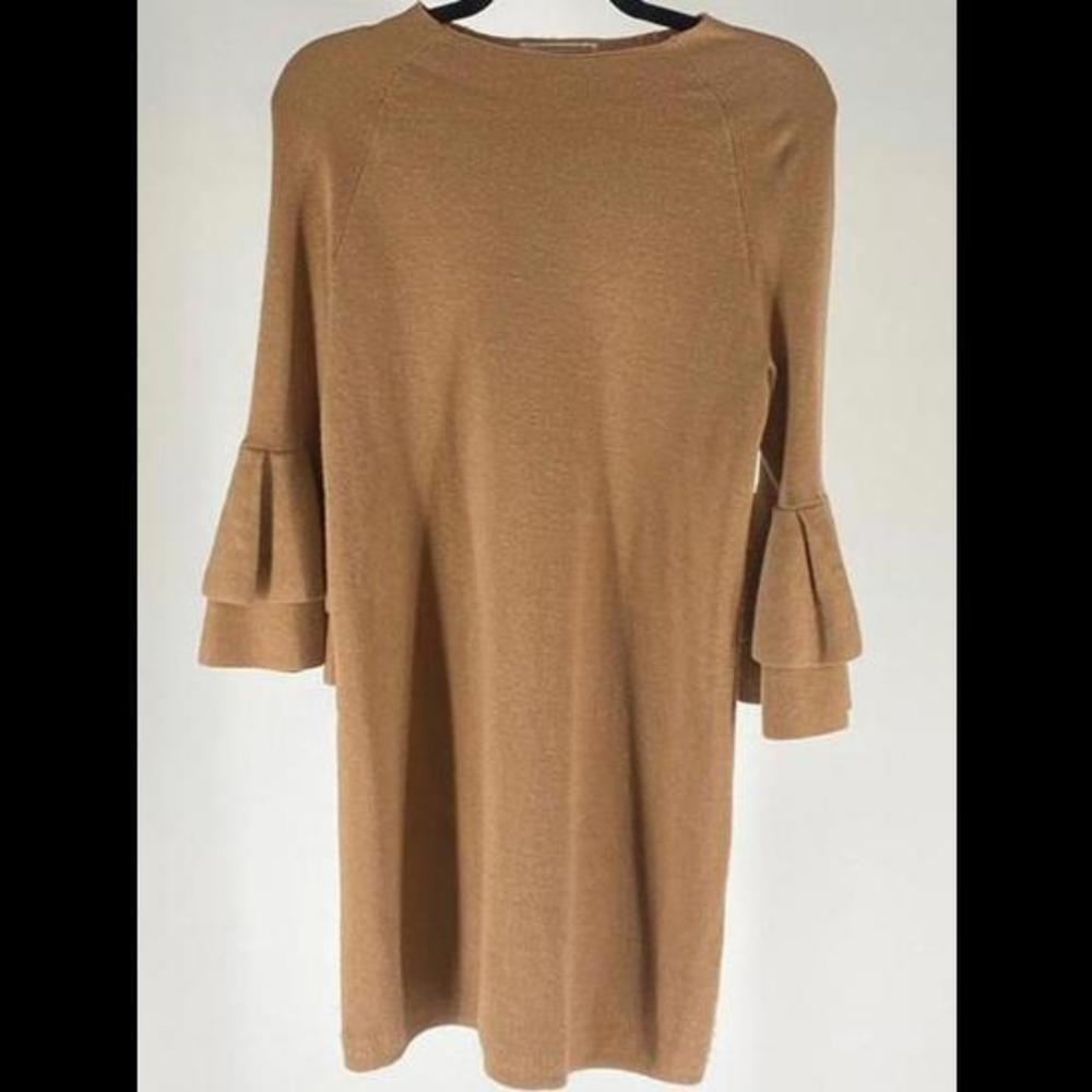 Anthropologie Chic Bell Sleeve Knit Dress - Perfect for Any Occasion